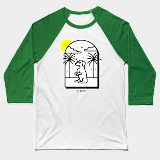 Beach doggo Baseball T-Shirt